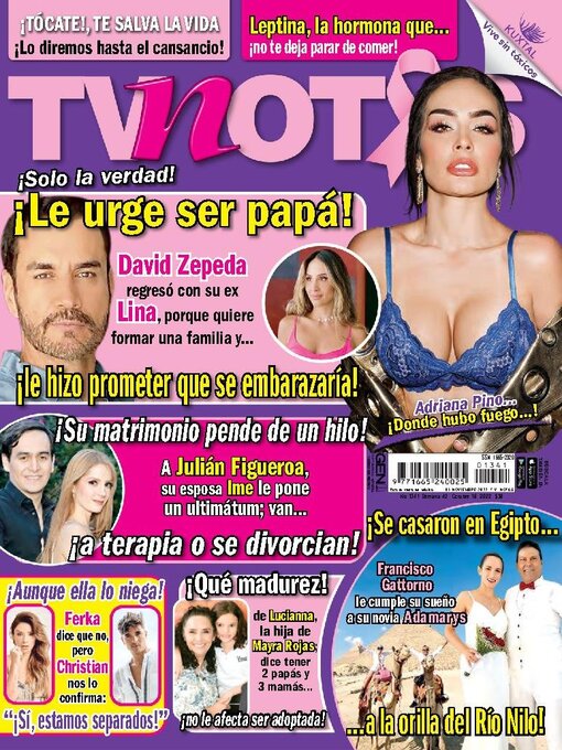 Title details for TvNotas by OFEM Media Group OMG - Available